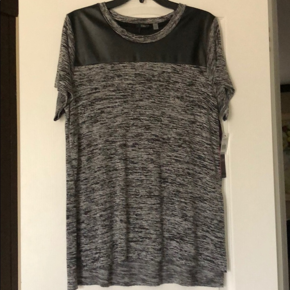 Black/Grey Top